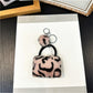Keypus - Mini Leopard Print Bag Charm Keychain