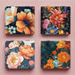 Mirroray - Floral Print Foldable Portable Makeup Mirror