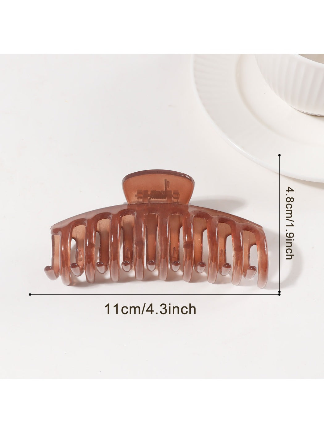 Beau - Jelly Color Claw Clip