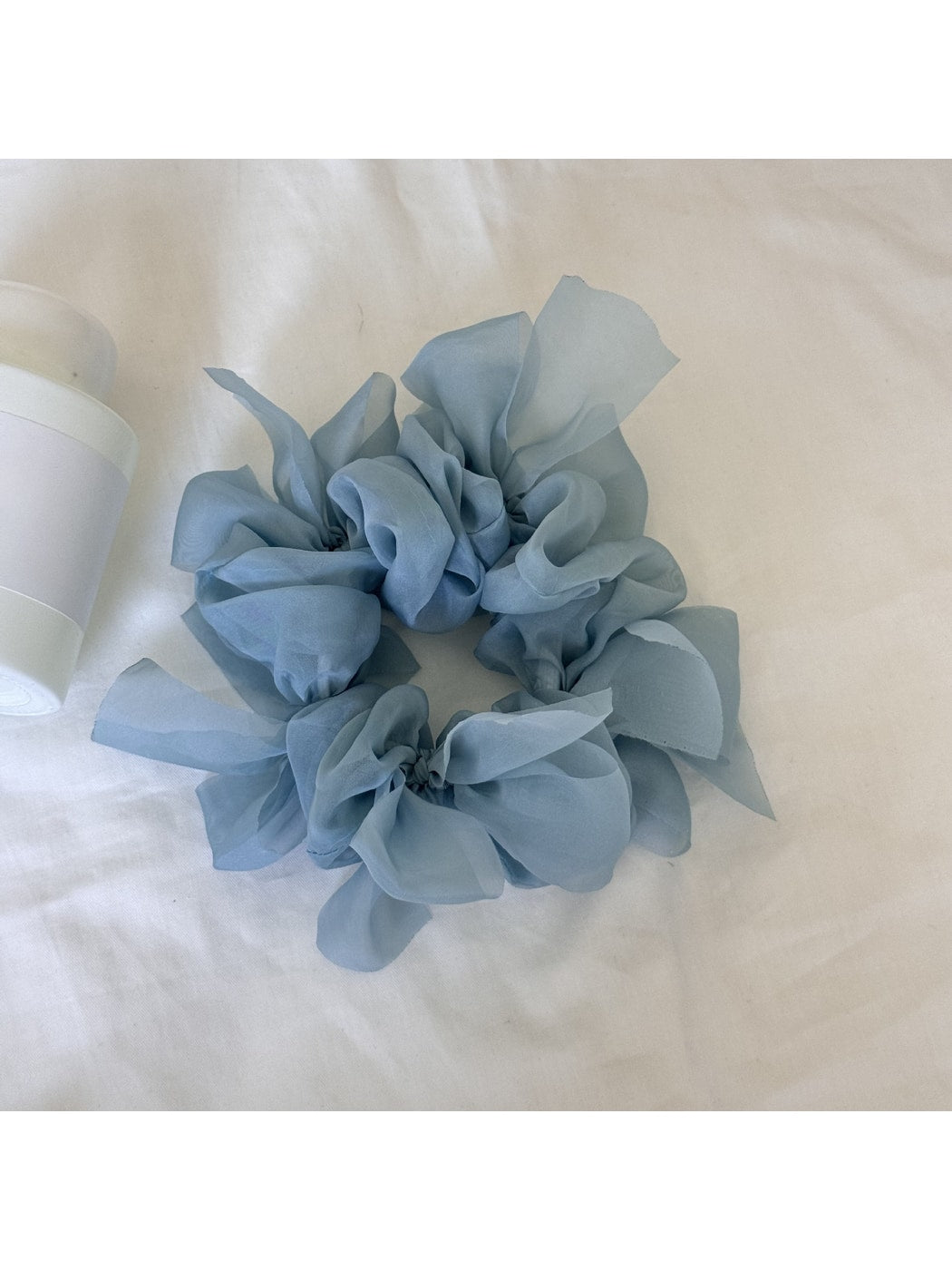 Gifty - Polyester Bow Detail Round Scrunchie Hair Tie