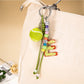 Keypus - Acrylic Sports Ball Letter Bag Charm Keychain