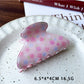 Beau - Floral Print Acetate Fiber Claw Clip