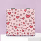 Mirroray - Heart Print Folding Desktop Touch Up Mirror