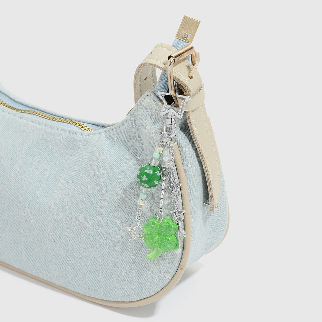 Keypus - Green Clover and Music Note Keychain