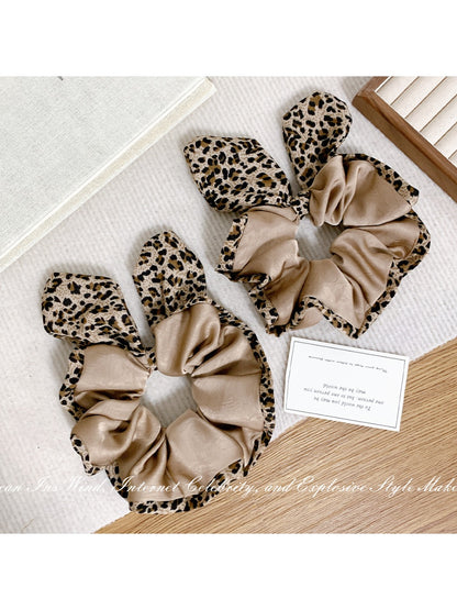 Gifty - Retro Leopard-print Hair Ring