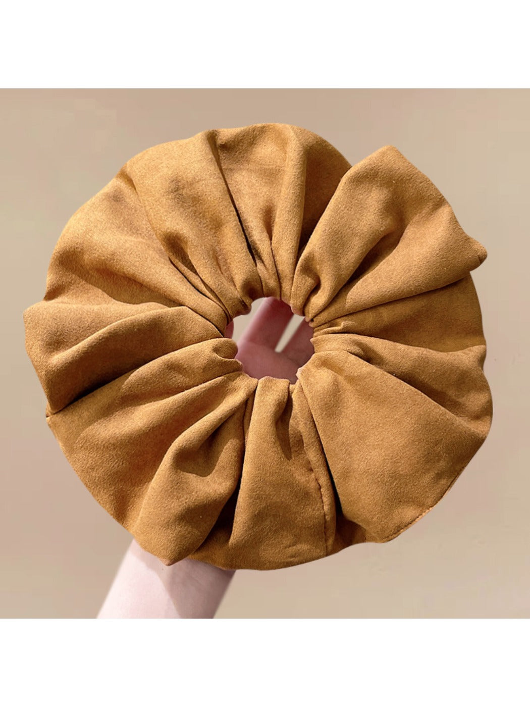 Gifty - Solid Color Large Intestine Hair Ties
