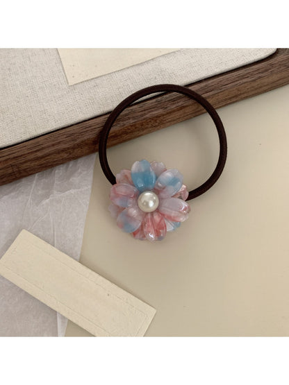 Gifty - Floral Acetate Elastic Hair Tie