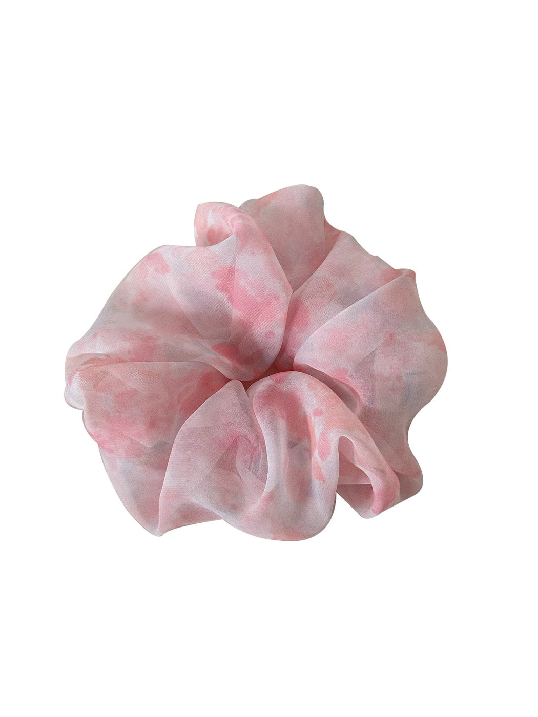 Gifty - Watercolor Mesh High Elastic Round Scrunchie