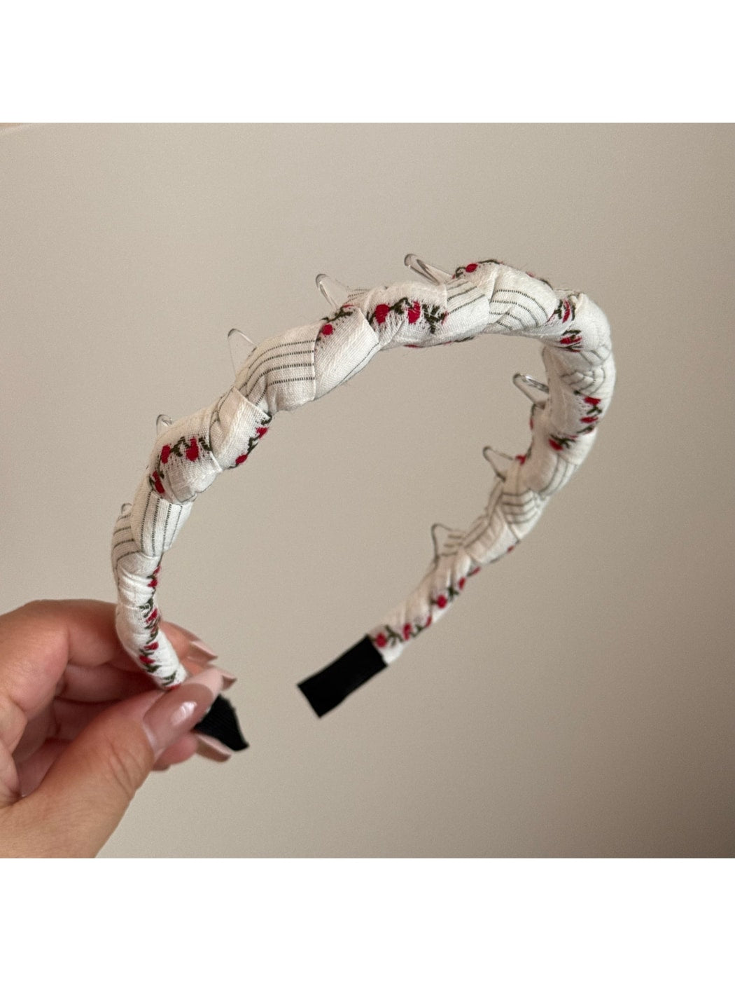 Gifty - Women's Printed Fabric Bow Detail Headband
