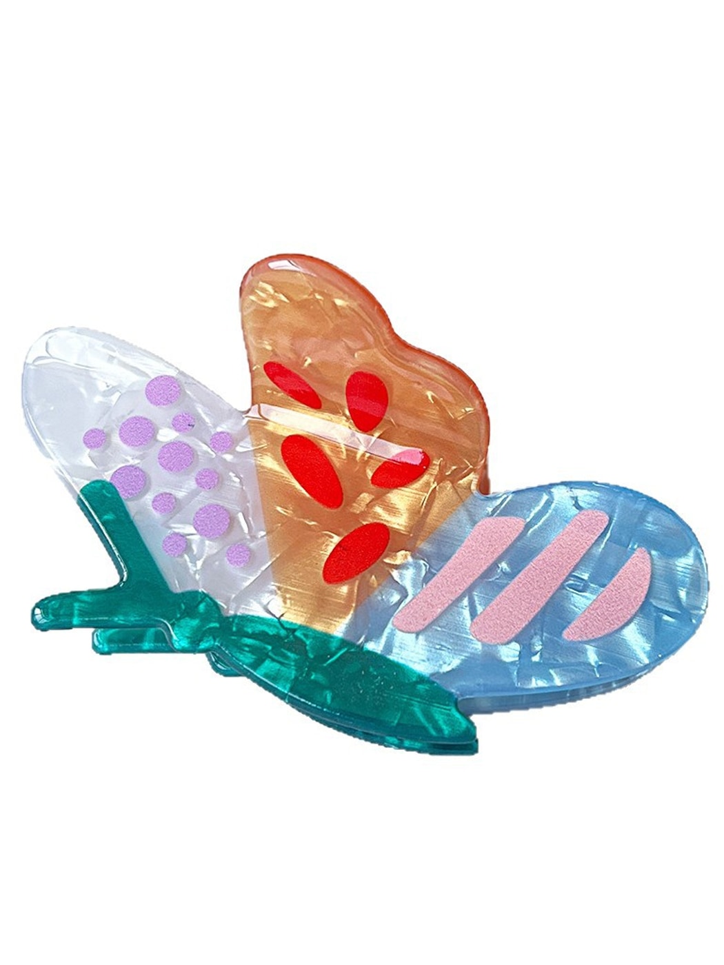Beau - Decorative Butterfly Shape Fashion Claw Clip