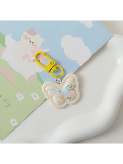 Keypus - Cute Minimalist Butterfl Shaped Keychain