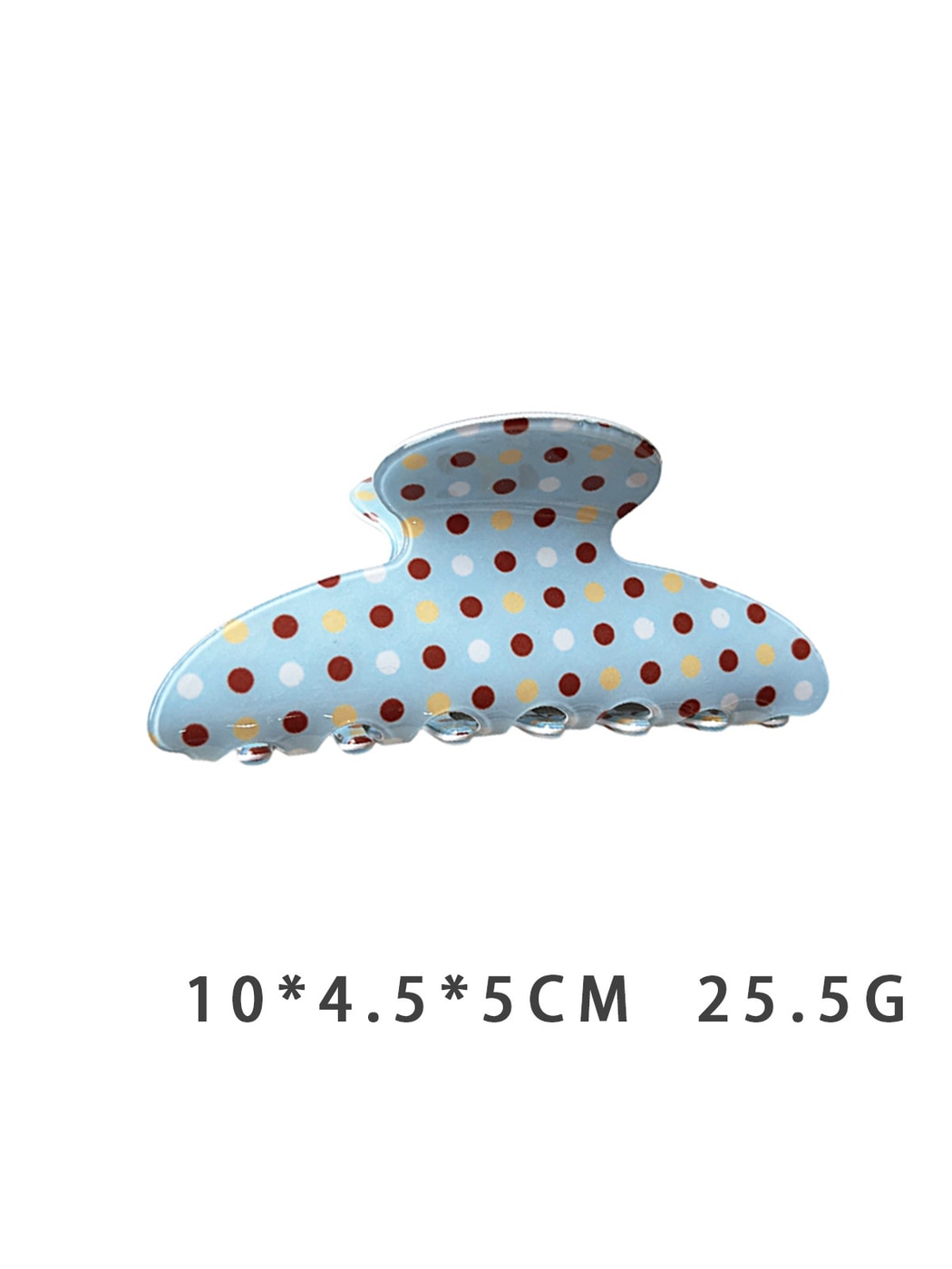 Beau - Modern Minimalist Polka Dot Claw Clip