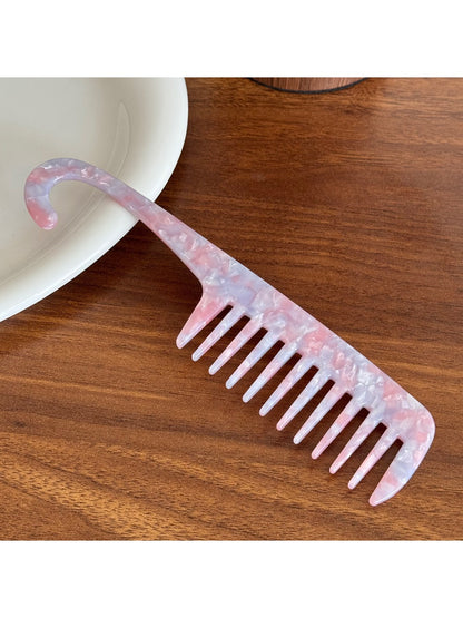 Camerow - Stylish Acetate Long Hair Comb with Hook