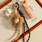 Keypus - Petal Detail Dog Key Ring Bag Charm