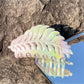 Beau - Gradient Plastic Flower Design Claw Clip