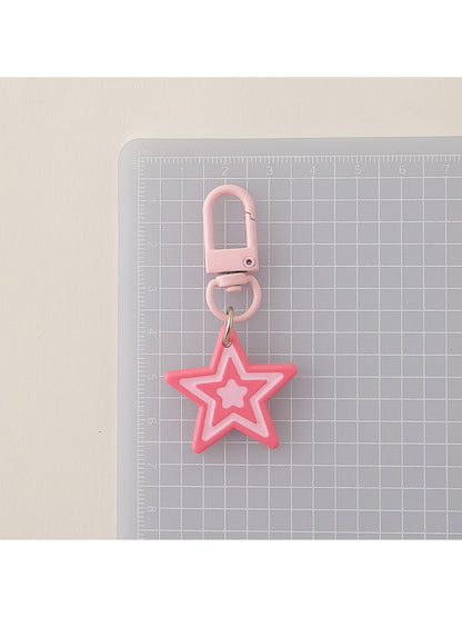 Keypus - Sweet-Cool Star Pendant Keychain