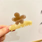 Beau - Sweet Flower Shape Bar Claw Clip