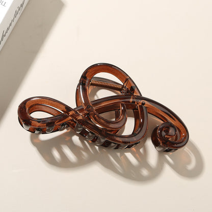 Beau - Vintage Music Note PS Alloy Claw Clip