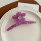 Beau - Flower Shaped Acetate Hair Claw Clip