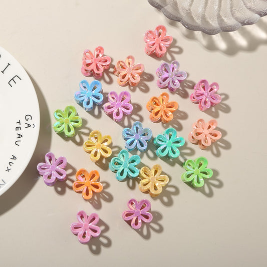 Beau - Glossy Floral PS Hair Accessory Claw Clip