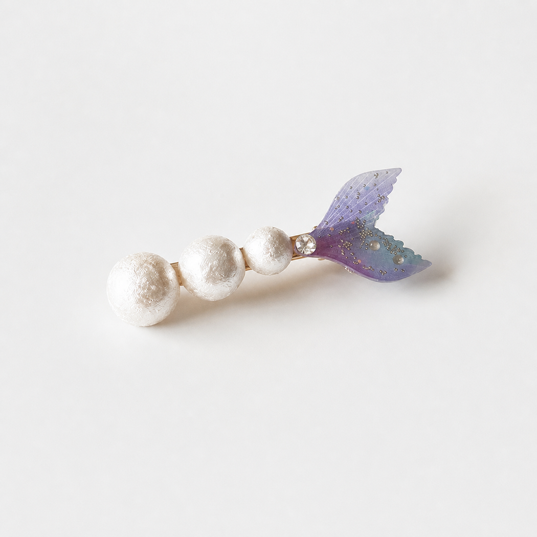 Fishtail Barrette Pair showing multiple available variants
