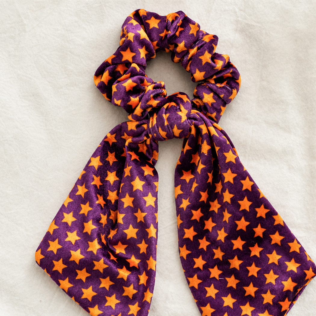 Halloween scarf scrunchie StarScarf variant