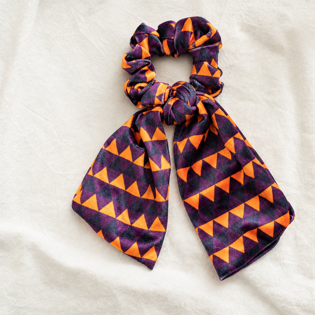 Halloween scarf scrunchie TriScarf variant