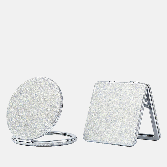 Mirroray - Glitter Double-Sided Compact Mirror variant overview on neutral background