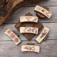 Beau - Western Botanical Print Hair Claw variant overview on neutral background