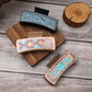 Beau - Turquoise Western Pattern Hair Claw variant overview on neutral background