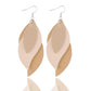Earedge - Blue Layered Leaf Earrings 11298