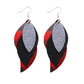 Earedge - Blue Layered Leaf Earrings 11741