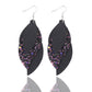 Earedge - Blue Layered Leaf Earrings 10704
