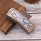 Beau - Western Feather Print Hair Claw