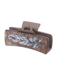 Beau - Western Feather Print Hair Claw