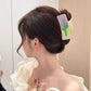Beau - Pastel Cactus Letter Hair Claw