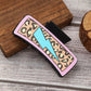 Beau - Western Letter Motif Hair Claw