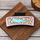 Beau - Western Letter Motif Hair Claw