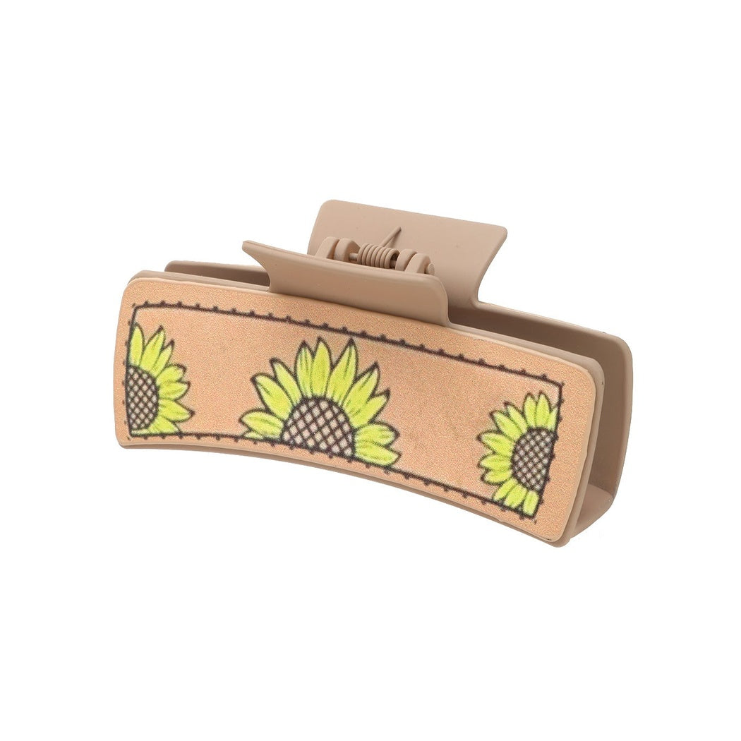 Beau - Western Letter Motif Hair Claw