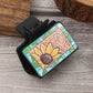 Beau - Sunflower Cactus Print Hair Claw
