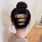 Beau - Western Bull Skull Letter Hair Claw