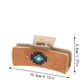 Beau - Western Cow Cactus Hair Claw