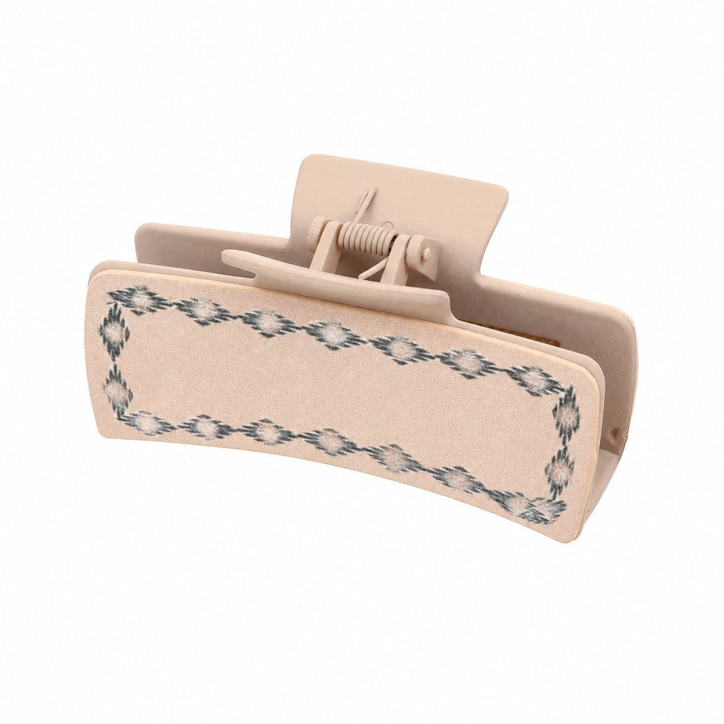 Beau - Western Cow Cactus Hair Claw 90021