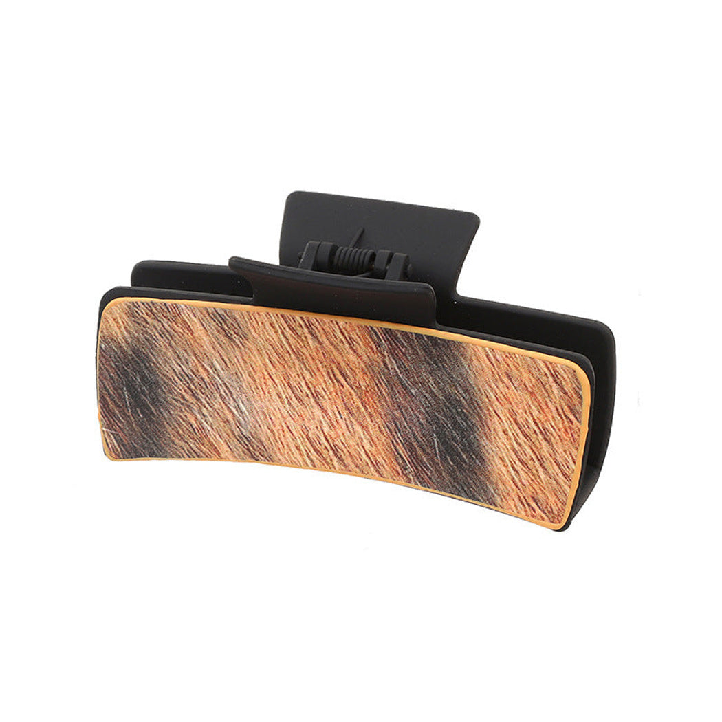 Beau - Hide Print Western Hair Claw 90047