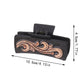 Beau - Hide Print Western Hair Claw 90075