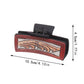 Beau - Hide Print Western Hair Claw 90082
