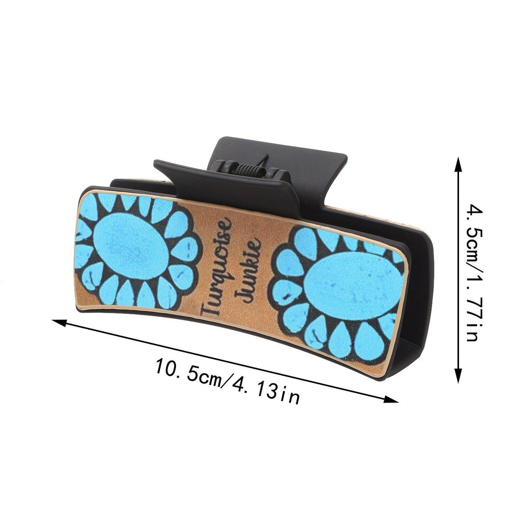 Beau - Mom Cactus Sunflower Hair Claw 90112