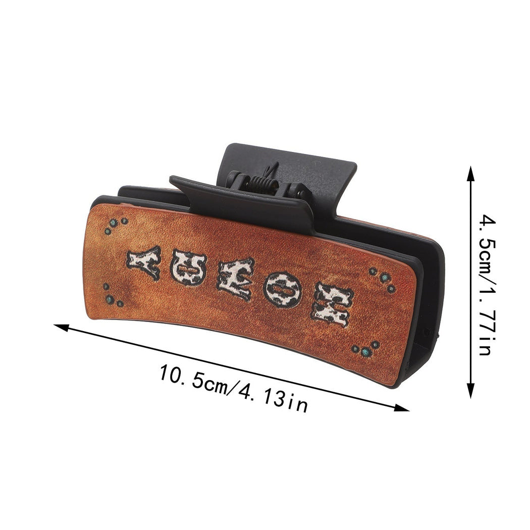 Beau - Mom Cactus Sunflower Hair Claw 90098