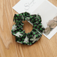 Gifty - Christmas Print Mini Scrunchie - GreenSnow variant