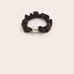 Coffee Gifty - Pearl Bead Hair Tie on neutral background
